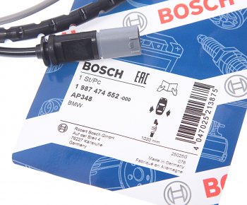1 199 р. Датчик износа тормозных колодок BMW X5 (E70),X6 (E71) задний BOSCH BOSCH 1987474552  с доставкой в г. Майкоп. Увеличить фотографию 2