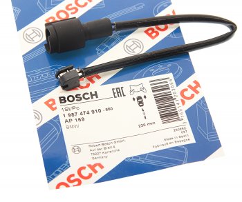 389 р. Датчик износа тормозных колодок BMW 5 (E28,E34),7 (E32) переднийзадний BOSCH BOSCH 1987474910  с доставкой в г. Майкоп. Увеличить фотографию 2