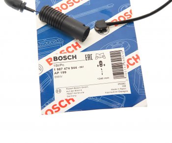 889 р. Датчик износа тормозных колодок BMW 3 (E46) задний (1шт.) BOSCH BOSCH 1987474944  с доставкой в г. Майкоп. Увеличить фотографию 2