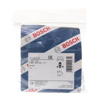 1 669 р. Комплект PEUGEOT 406 (96-) монтажный колодок тормозных задних барабанных BOSCH BOSCH 1987475133  с доставкой в г. Майкоп. Увеличить фотографию 2
