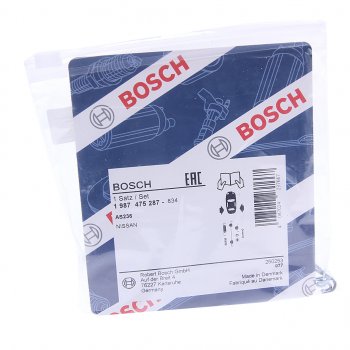 739 р. Ремкомплект NISSAN Almera (00-06) колодок тормозных барабанных BOSCH BOSCH 1987475287  с доставкой в г. Майкоп. Увеличить фотографию 2