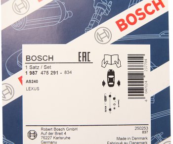 1 099 р. Ремкомплект колодок TOYOTA Rav 4 (00-05),Supra (93-02) LEXUS GS (93-11) задних барабанных BOSCH BOSCH 1987475291  с доставкой в г. Майкоп. Увеличить фотографию 2