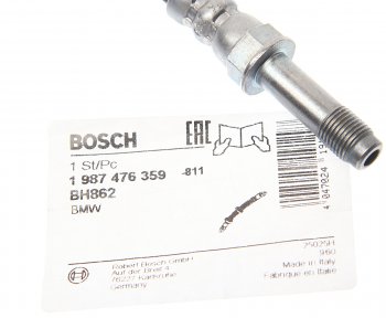1 279 р. Шланг тормозной BMW 1(E81,E87,F20),2 (F20),3 (E90,F30),4 (F32,F83),X1 (E84) задний лев.прав. BOSCH BOSCH 1987476359  с доставкой в г. Майкоп. Увеличить фотографию 2