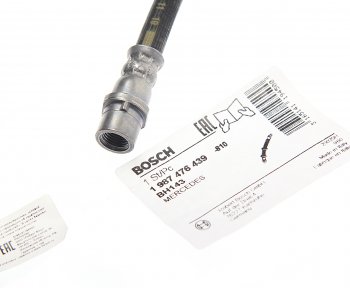 929 р. Шланг тормозной MERCEDES C (W202) (93-00) передний левый/правый BOSCH BOSCH 1987476439 BOSCH 1987476439  с доставкой в г. Майкоп. Увеличить фотографию 2