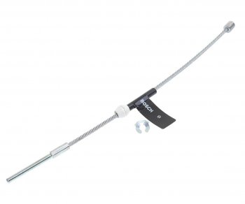 1 179 р. Трос стояночного тормоза OPEL Corsa C центральный BOSCH BOSCH 1987477667 BOSCH 1987477667  с доставкой в г. Майкоп. Увеличить фотографию 1