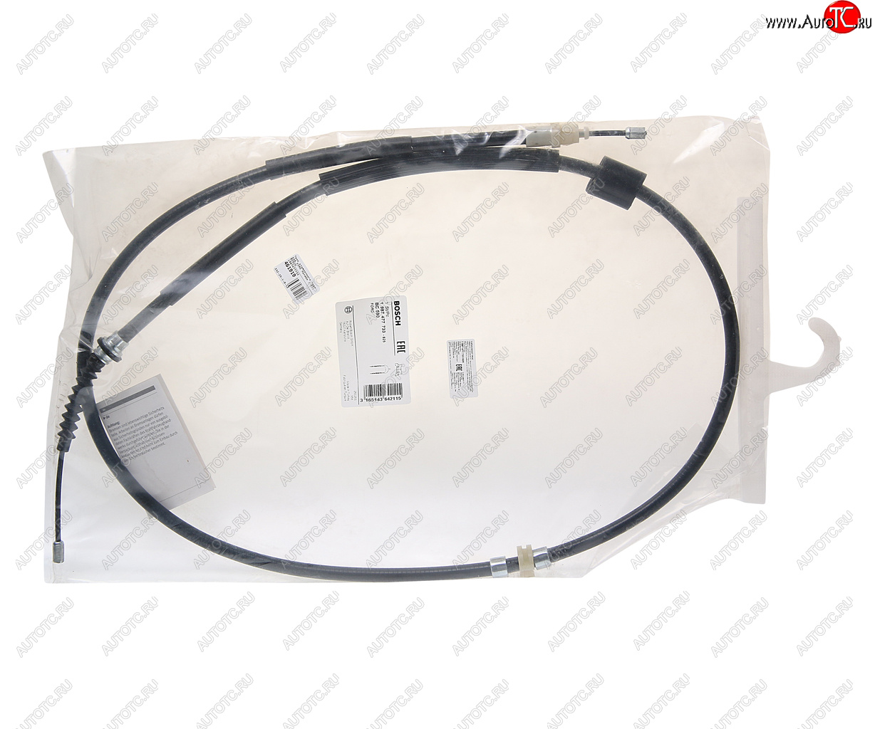 2 289 р. Трос стояночного тормоза FORD Mondeo (-07) BOSCH BOSCH 1987477733 BOSCH 1987477733  с доставкой в г. Майкоп