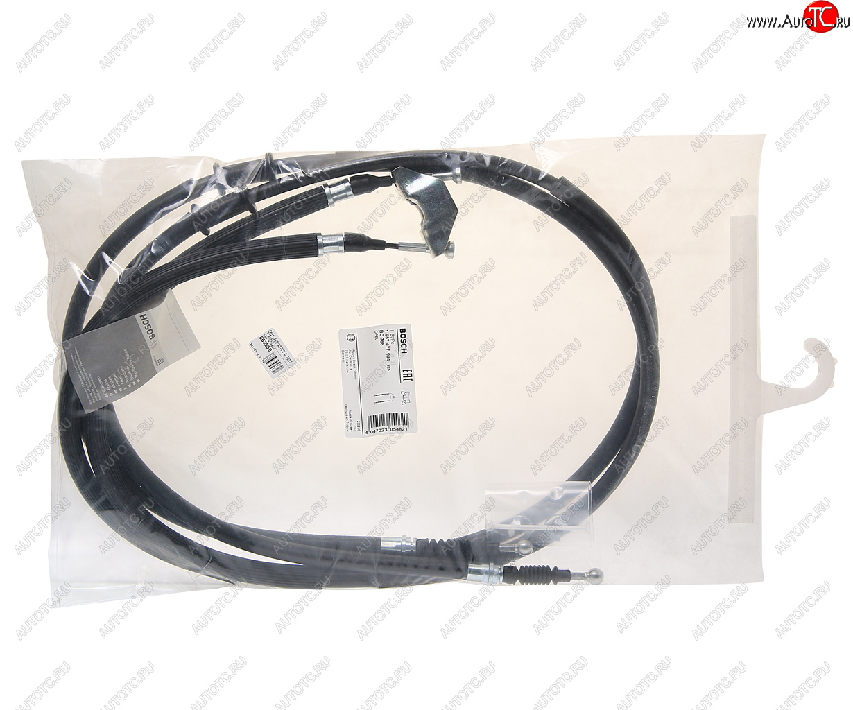 4 999 р. Трос стояночного тормоза OPEL Astra H (04-) BOSCH BOSCH 1987477934  с доставкой в г. Майкоп