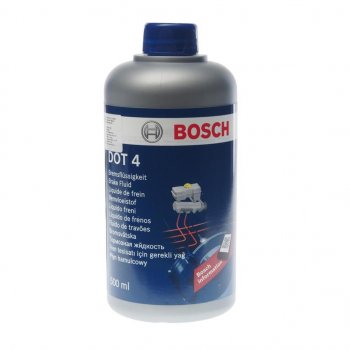 499 р. Жидкость тормозная DOT-4 0.5л BOSCH BOSCH 1987479106  с доставкой в г. Майкоп. Увеличить фотографию 1
