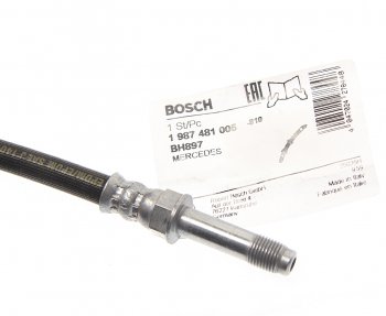1 449 р. Шланг тормозной MERCEDES Vito (96-03) передний BOSCH BOSCH 1987481005  с доставкой в г. Майкоп. Увеличить фотографию 2