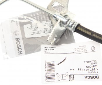 2 199 р. Шланг тормозной OPEL Astra (04-) задний BOSCH BOSCH 1987481161 BOSCH 1987481161  с доставкой в г. Майкоп. Увеличить фотографию 2
