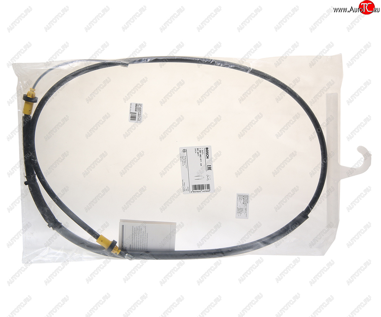 2 889 р. Трос стояночного тормоза RENAULT Duster (10-) левыйправый BOSCH BOSCH 1987482411  с доставкой в г. Майкоп