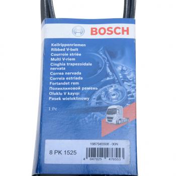 1 899 р. Ремень приводной поликлиновой 8PK1525 RENAULT Premium (96-) BOSCH BOSCH 1987945508  с доставкой в г. Майкоп. Увеличить фотографию 4