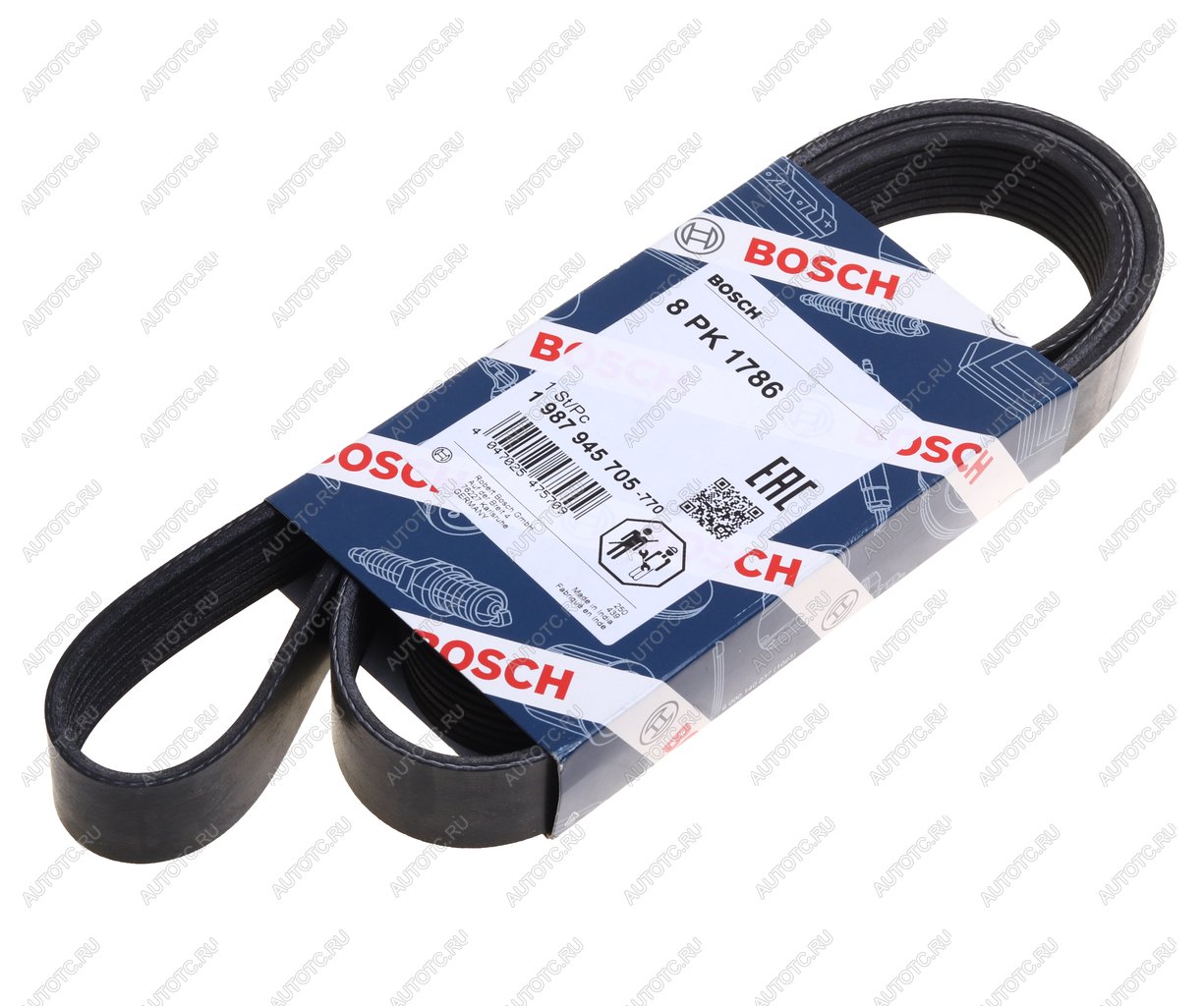 2 459 р. Ремень приводной поликлиновой 8PK1786 BMW X3 (F25) BOSCH BOSCH 1987945705  с доставкой в г. Майкоп