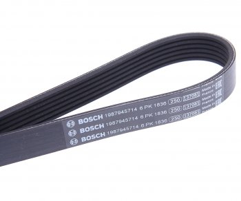 1 589 р. Ремень приводной поликлиновой 6PK1836 BOSCH BOSCH 1987945714  с доставкой в г. Майкоп. Увеличить фотографию 2