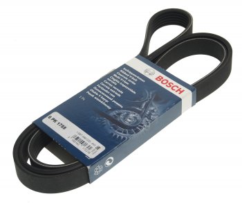 1 029 р. Ремень приводной поликлиновой 6PK1755 BOSCH BOSCH 1987946030 BOSCH 1987946030  с доставкой в г. Майкоп. Увеличить фотографию 1
