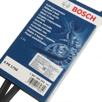 989 р. Ремень приводной поликлиновой 5PK1750 BOSCH BOSCH 1987946045  с доставкой в г. Майкоп. Увеличить фотографию 2