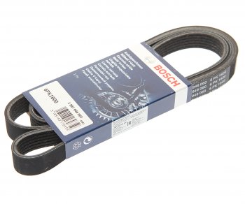 1 349 р. Ремень приводной поликлиновой 6PK1600 BOSCH BOSCH 1987946060  с доставкой в г. Майкоп. Увеличить фотографию 1