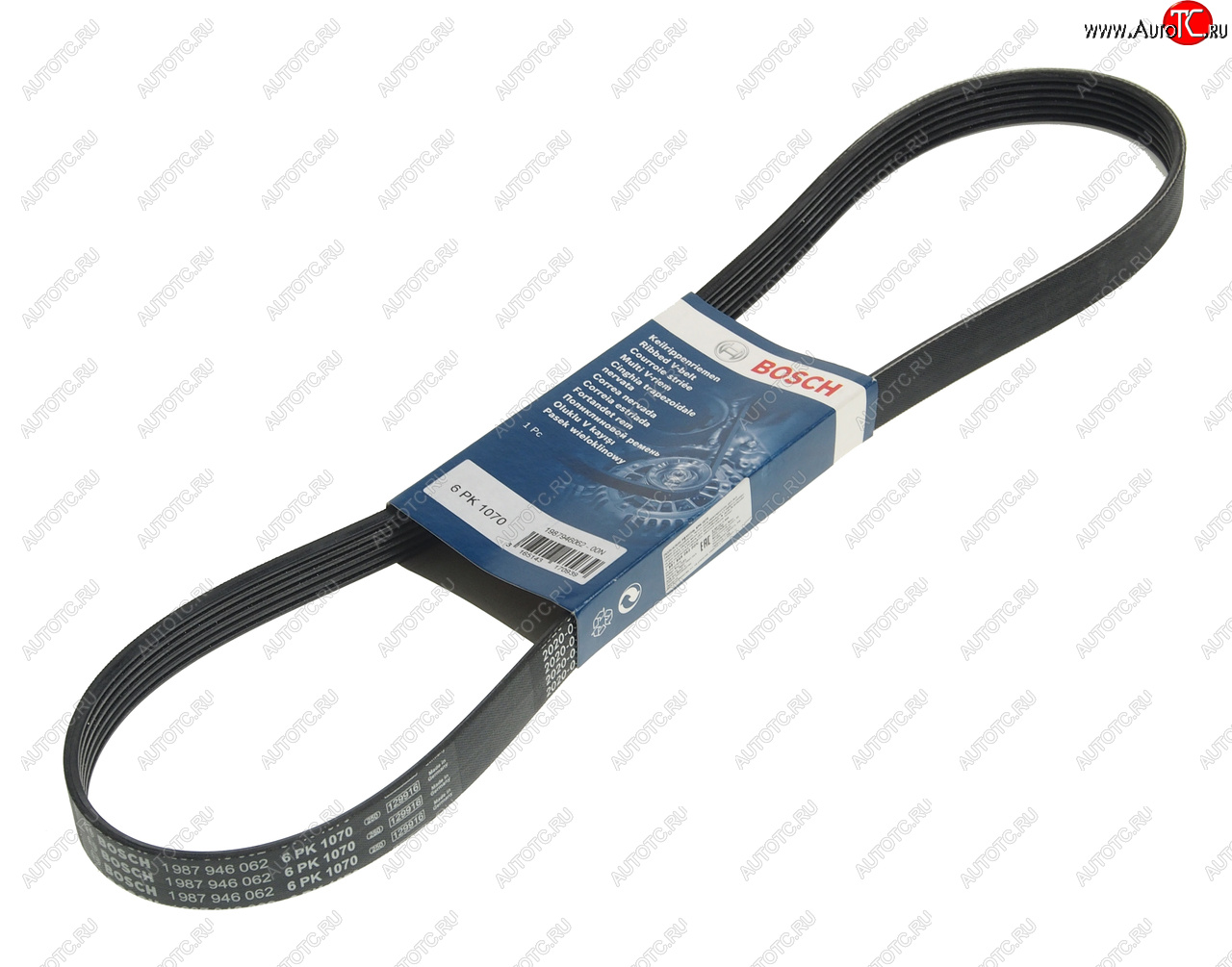 739 р. Ремень приводной поликлиновой 6PK1070 BOSCH BOSCH 1987946062 BOSCH 1987946062  с доставкой в г. Майкоп