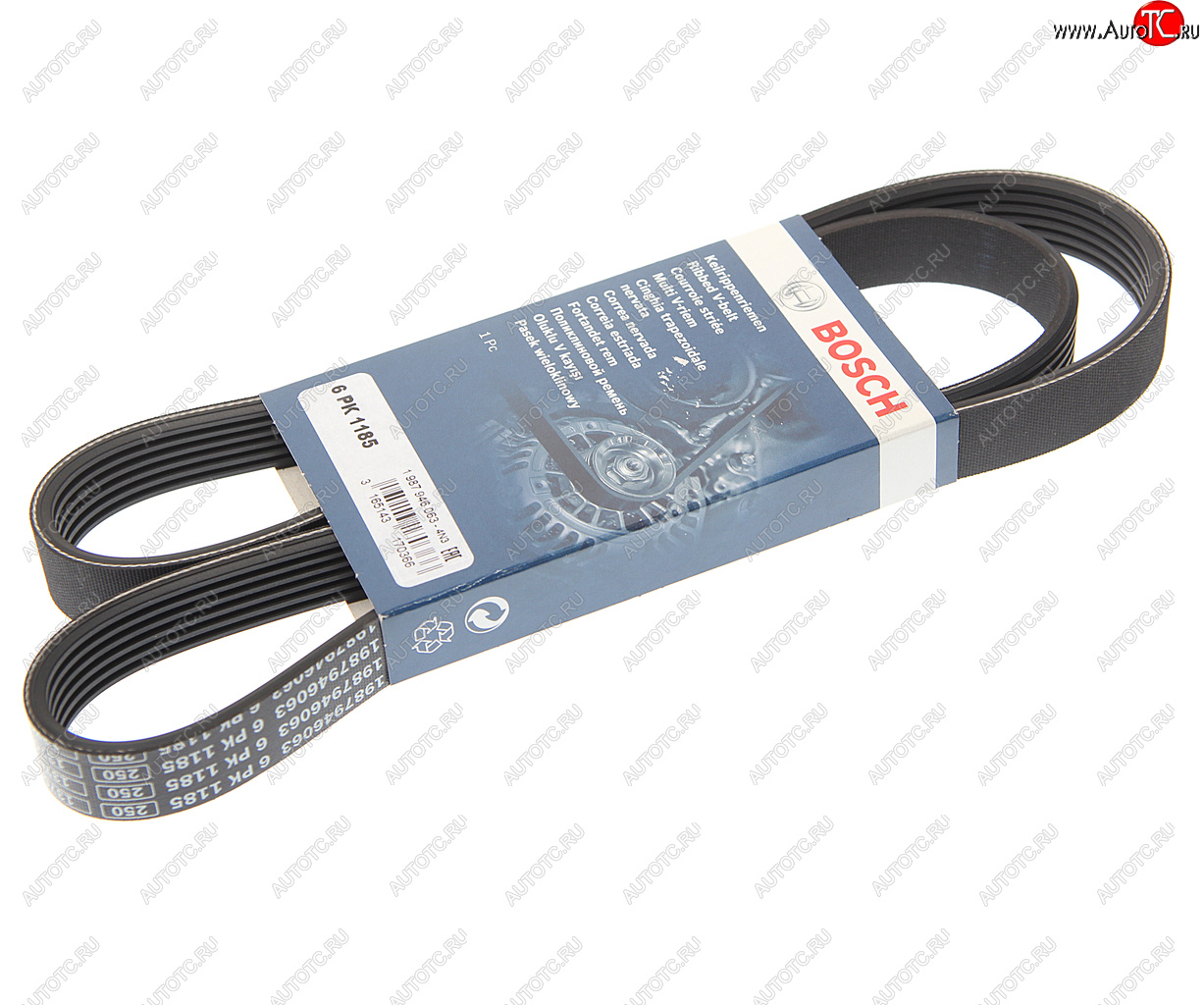 959 р. Ремень приводной поликлиновой 6PK1185 CHRYSLER Sebring (08-) BOSCH BOSCH 1987946063  с доставкой в г. Майкоп