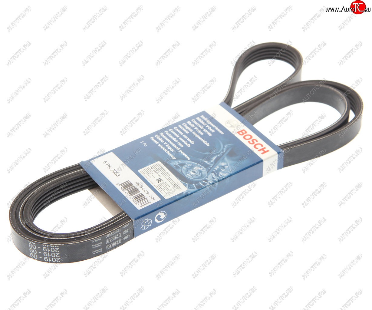 1 699 р. Ремень приводной поликлиновой 5PK2063 BOSCH BOSCH 1987946079  с доставкой в г. Майкоп