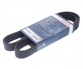 989 р. Ремень приводной поликлиновой 7PK1076 BOSCH BOSCH 1987946101  с доставкой в г. Майкоп. Увеличить фотографию 1