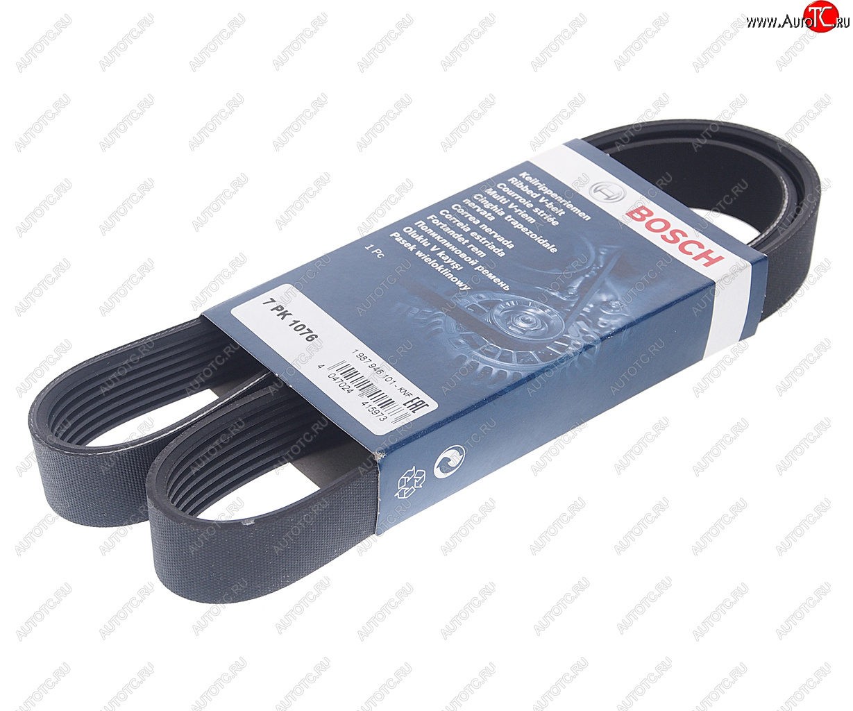 989 р. Ремень приводной поликлиновой 7PK1076 BOSCH BOSCH 1987946101  с доставкой в г. Майкоп