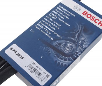 1 499 р. Ремень приводной поликлиновой 6PK2238 MERCEDES E (W211) BOSCH BOSCH 1987946104  с доставкой в г. Майкоп. Увеличить фотографию 2