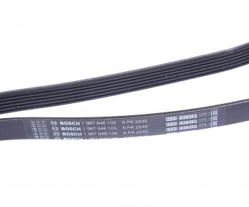 1 699 р. Ремень приводной поликлиновой 6PK2247 NISSAN Qashqai (07-13),X-Trail (07-) BOSCH BOSCH 1987946105  с доставкой в г. Майкоп. Увеличить фотографию 2