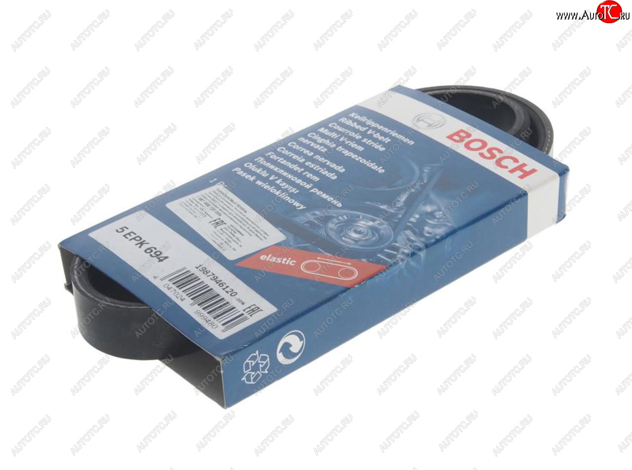 1 099 р. Ремень приводной поликлиновой 5PK694 BOSCH BOSCH 1987946120 BOSCH 1987946120  с доставкой в г. Майкоп