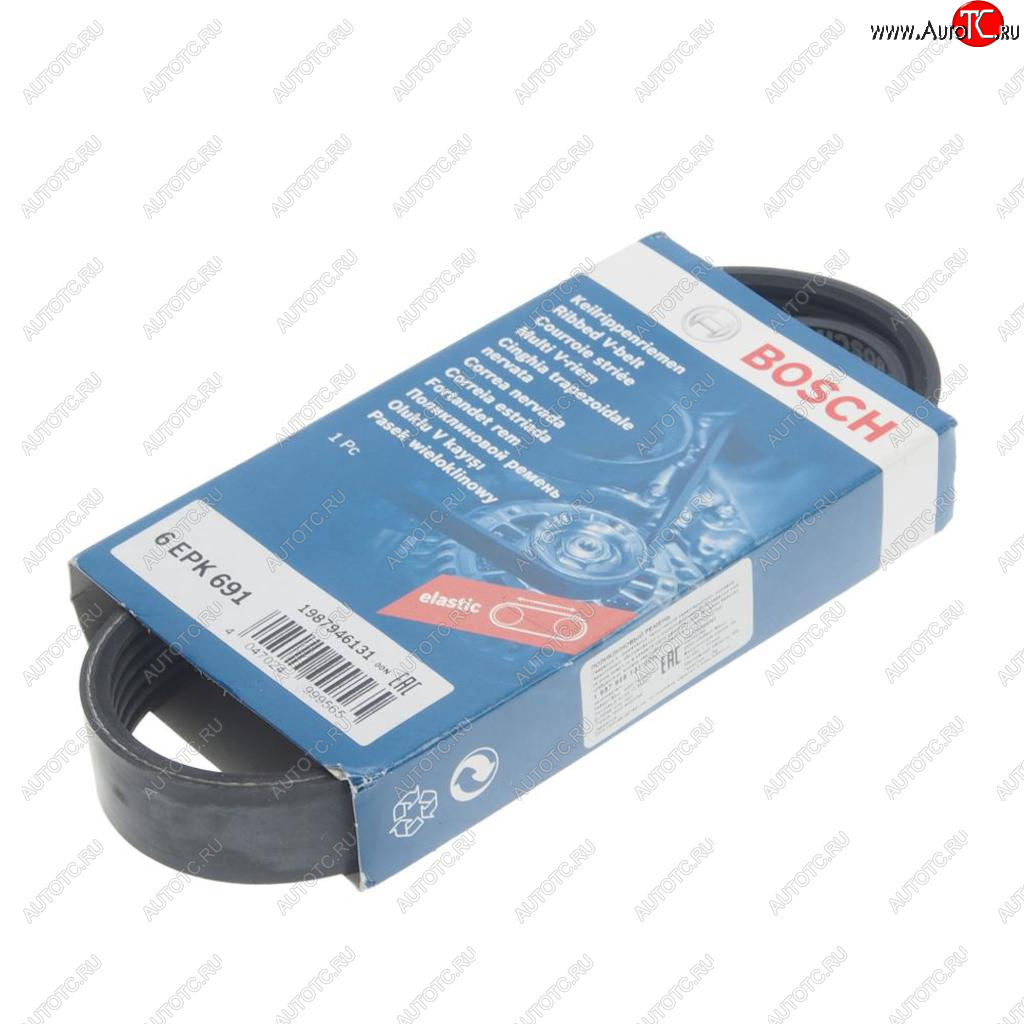 959 р. Ремень приводной поликлиновой 6PK691 BOSCH BOSCH 1987946131  с доставкой в г. Майкоп