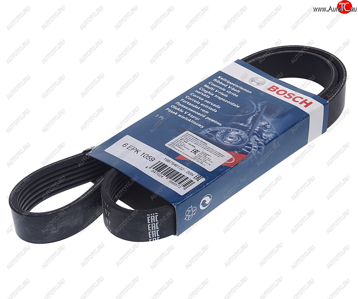 1 499 р. Ремень приводной поликлиновой 6PK1059E BOSCH BOSCH 1987946132  с доставкой в г. Майкоп
