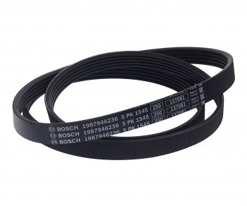 1 299 р. Ремень приводной поликлиновой 5PK1545 OPEL Astra G,H,Corsa D BOSCH BOSCH 1987946236 BOSCH 1987946236  с доставкой в г. Майкоп. Увеличить фотографию 1