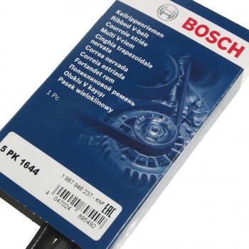 1 099 р. Ремень приводной поликлиновой 5PK1644D BOSCH BOSCH 1987946237 BOSCH 1987946237  с доставкой в г. Майкоп. Увеличить фотографию 2