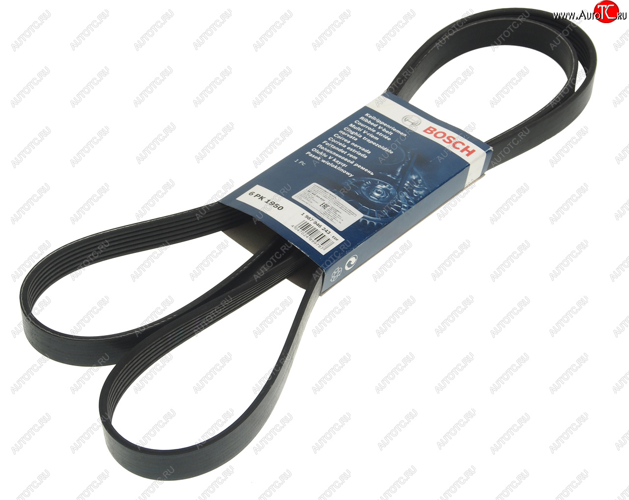 1 399 р. Ремень приводной поликлиновой 5PK1950D BOSCH BOSCH 1987946243 BOSCH 1987946243  с доставкой в г. Майкоп