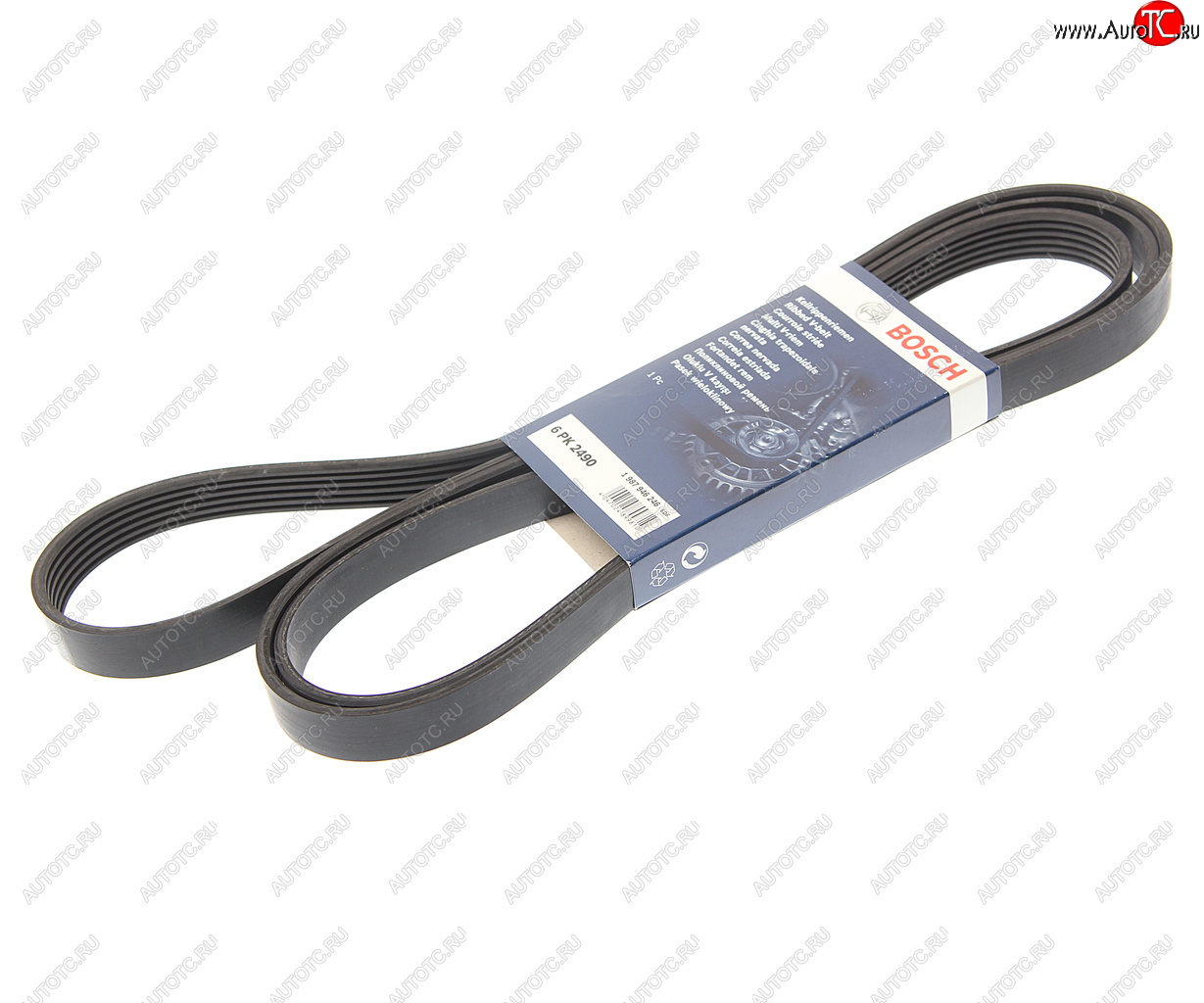 2 199 р. Ремень приводной поликлиновой 6PK2490 BOSCH BOSCH 1987946246  с доставкой в г. Майкоп