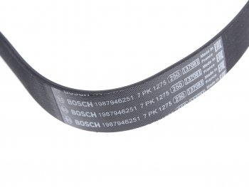 1 369 р. Ремень приводной поликлиновой 7PK1275 BOSCH BOSCH 1987946251  с доставкой в г. Майкоп. Увеличить фотографию 2