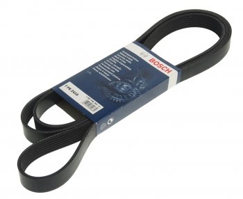 2 299 р. Ремень приводной поликлиновой 7PK2418 BOSCH BOSCH 1987946263  с доставкой в г. Майкоп. Увеличить фотографию 1