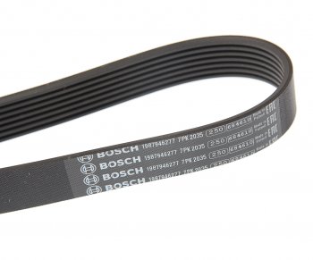 1 889 р. Ремень приводной поликлиновой 7PK2035 BOSCH BOSCH 1987946277  с доставкой в г. Майкоп. Увеличить фотографию 2