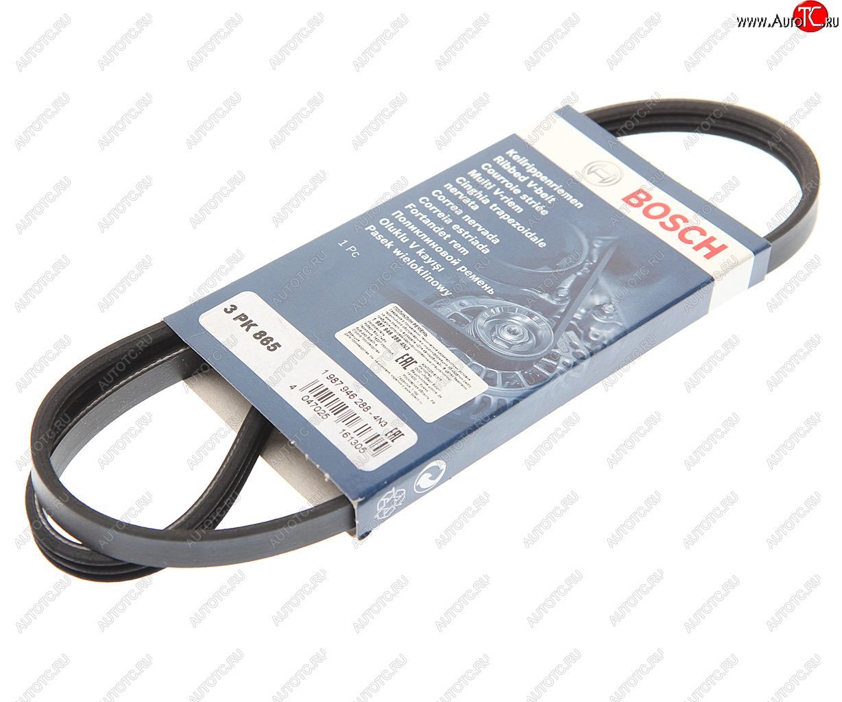 569 р. Ремень приводной поликлиновой 3PK865 BOSCH BOSCH 1987946288  с доставкой в г. Майкоп