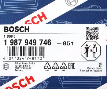 6 349 р. Комплект ГРМ RENAULT Logan,Sandero (-09) (1.41.6) (8V) с водяным насосом BOSCH BOSCH 1987946466  с доставкой в г. Майкоп. Увеличить фотографию 7