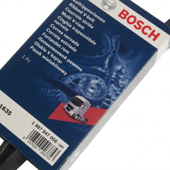 1 489 р. Ремень приводной поликлиновой 8PK1635 BOSCH BOSCH 1987947056  с доставкой в г. Майкоп. Увеличить фотографию 2