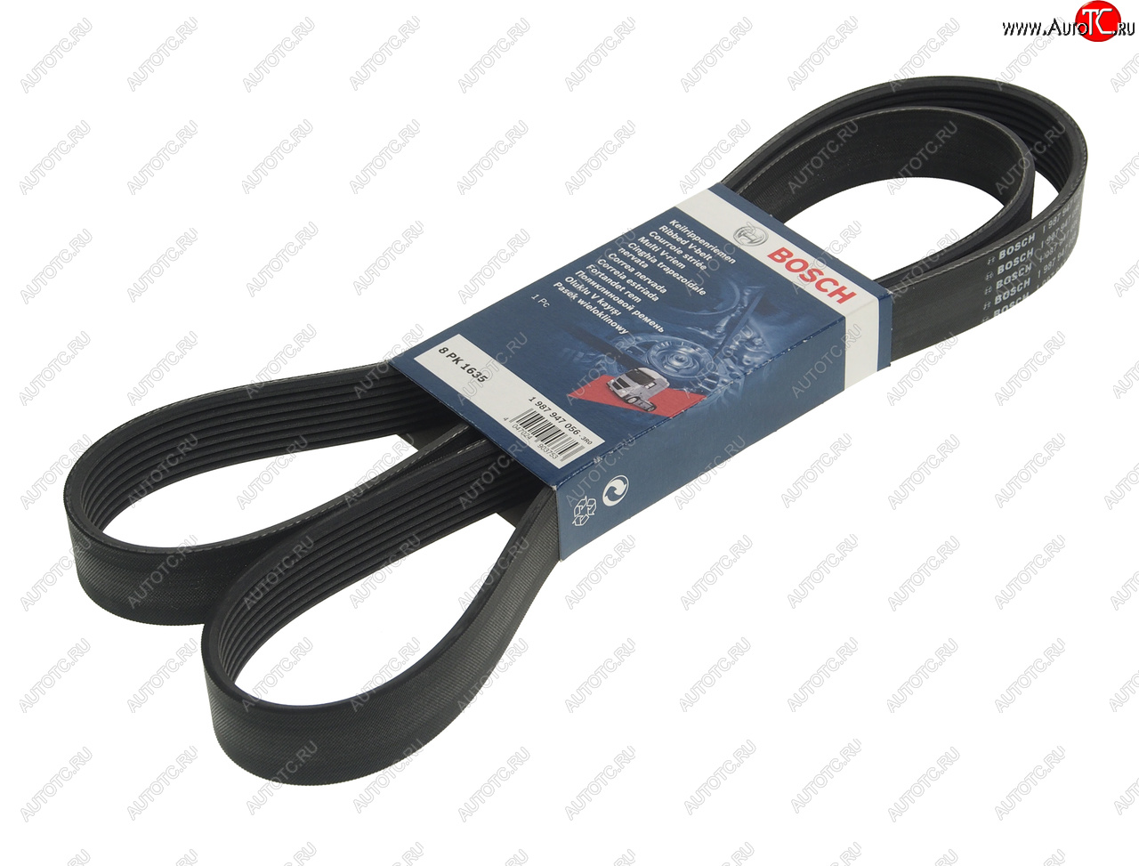 1 489 р. Ремень приводной поликлиновой 8PK1635 BOSCH BOSCH 1987947056  с доставкой в г. Майкоп
