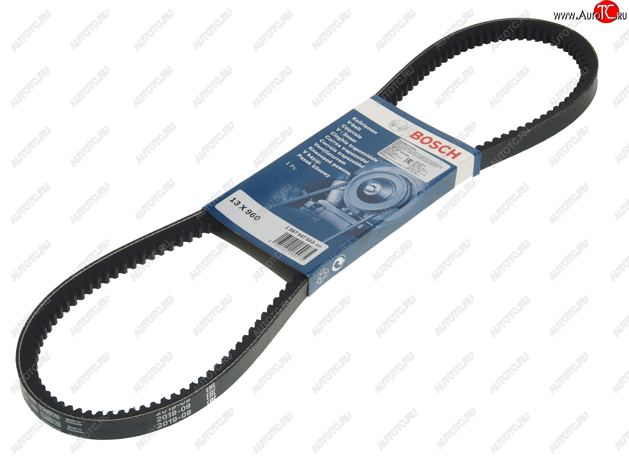 519 р. Ремень приводной клиновой 13X960 BOSCH BOSCH 1987947503  с доставкой в г. Майкоп