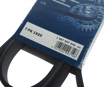2 199 р. Ремень приводной поликлиновой 7PK1920 TOYOTA Avensis,Rav 4 BOSCH BOSCH 1987947556 BOSCH 1987947556  с доставкой в г. Майкоп. Увеличить фотографию 4