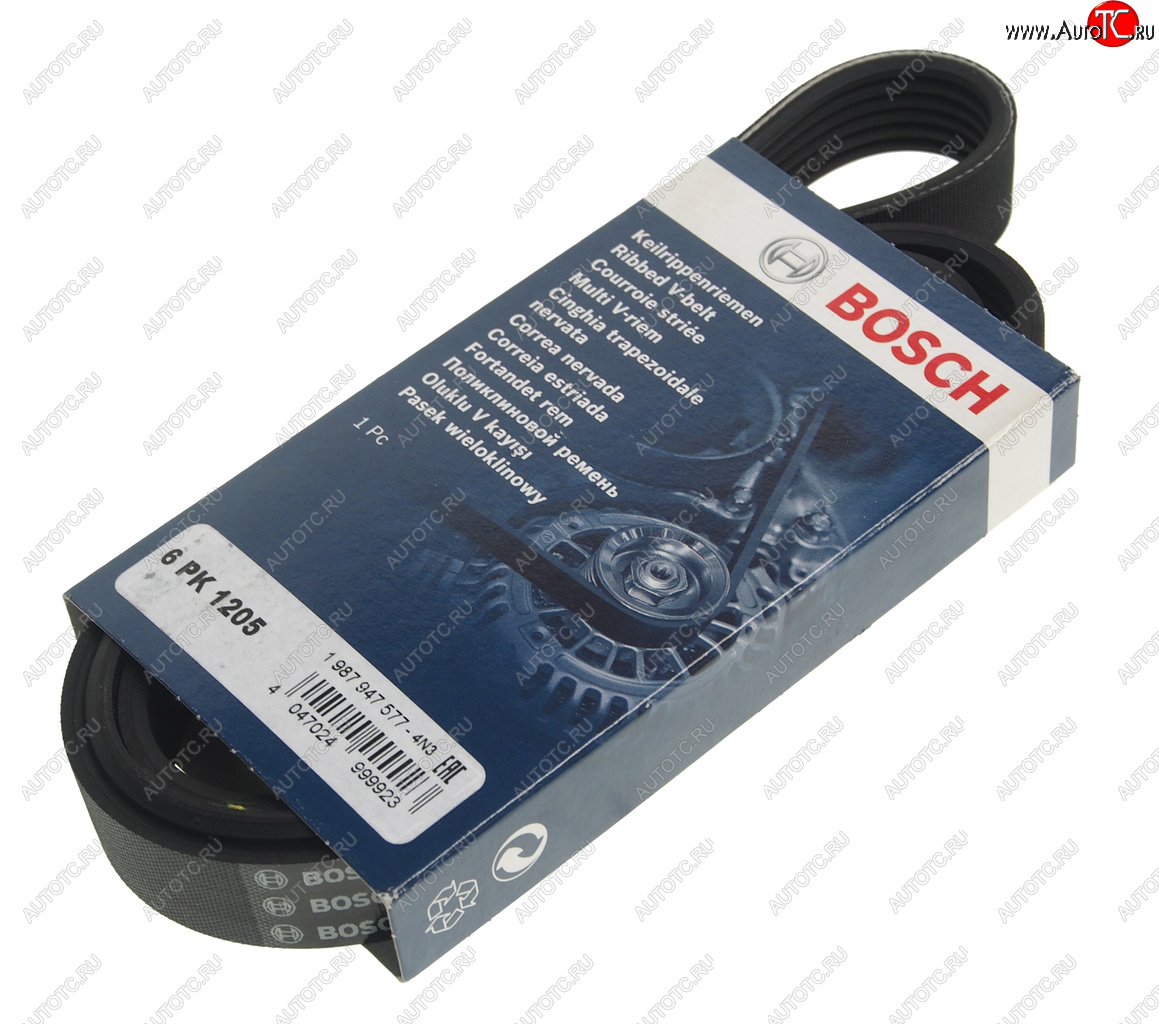 1 089 р. Ремень приводной поликлиновой 6PK1205 BOSCH BOSCH 1987947577  с доставкой в г. Майкоп