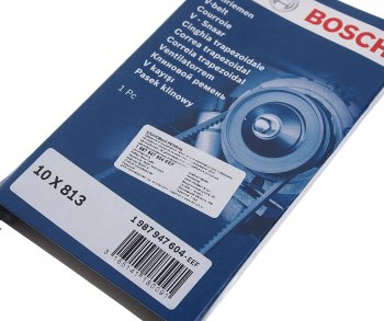 279 р. Ремень приводной клиновой 10х813 BMW 3 (E30) BOSCH BOSCH 1987947604 BOSCH 1987947604  с доставкой в г. Майкоп. Увеличить фотографию 2