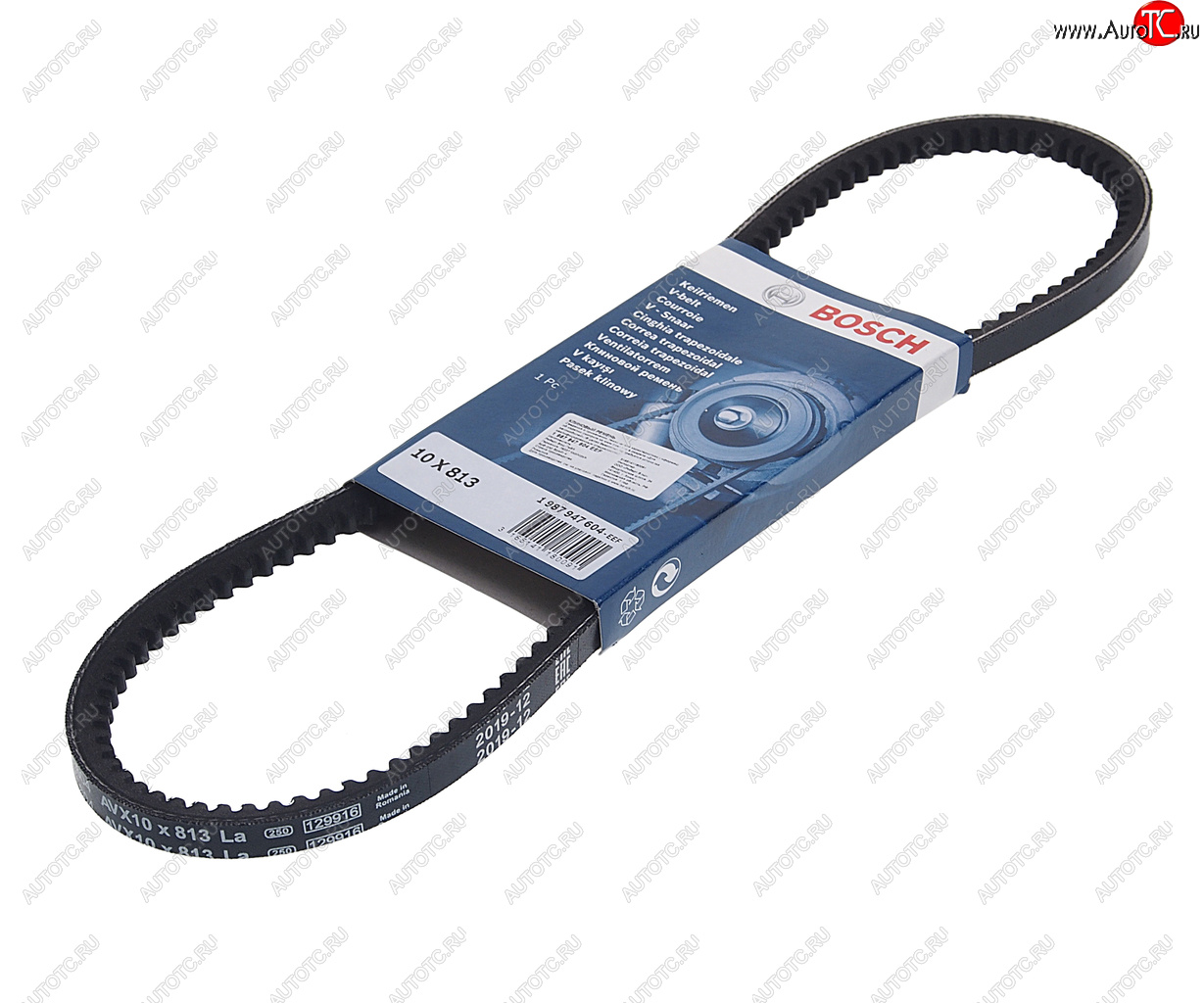 279 р. Ремень приводной клиновой 10х813 BMW 3 (E30) BOSCH BOSCH 1987947604 BOSCH 1987947604  с доставкой в г. Майкоп
