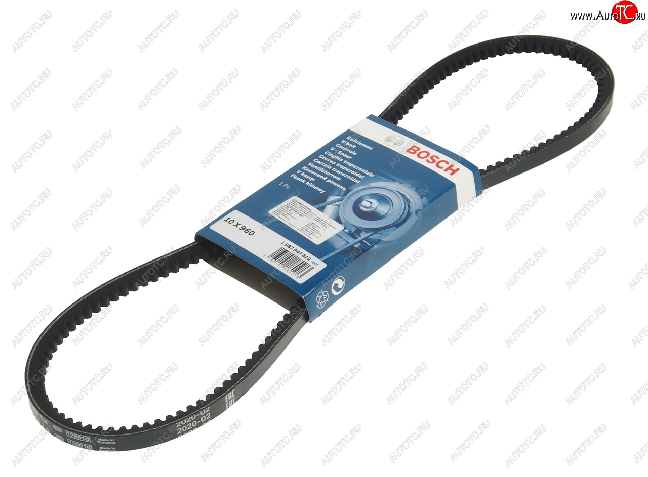 349 р. Ремень приводной клиновой 10X960 BOSCH BOSCH 1987947610  с доставкой в г. Майкоп