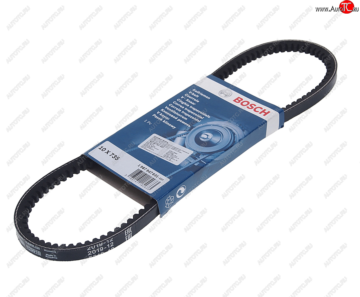 258 р. Ремень приводной клиновой 10X735 BOSCH BOSCH 1987947631  с доставкой в г. Майкоп