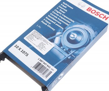 369 р. Ремень приводной клиновой 10x1075 BOSCH BOSCH 1987947641  с доставкой в г. Майкоп. Увеличить фотографию 2